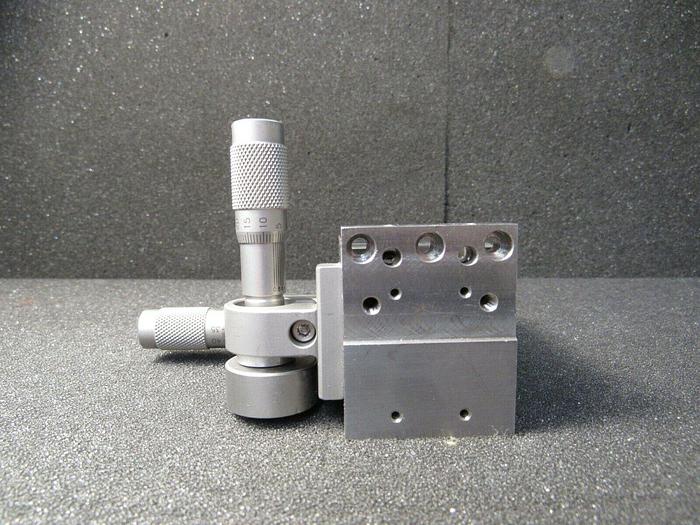 Used Newport ULTRAlign 561D-XYZ Translation Stage & 3 SM-13 Micrometers