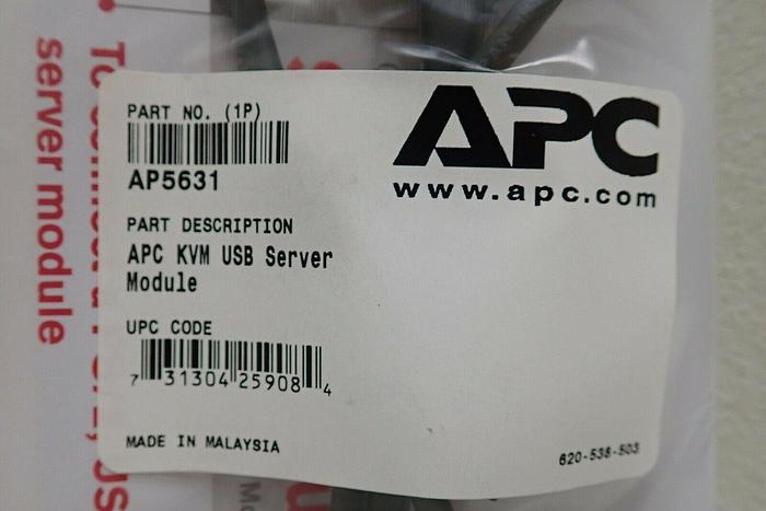 Used APC AP5631 KVM USB Server Module 620-538-503 731304259084