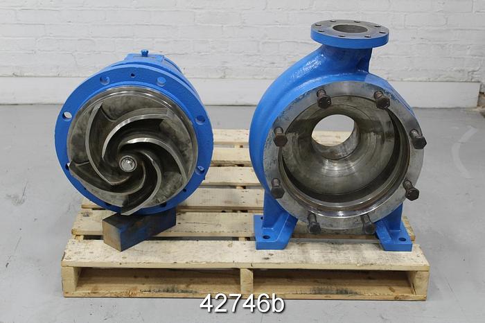 Used Goulds 3175 6x8x14 Pump, Stainless Steel Casing #42746