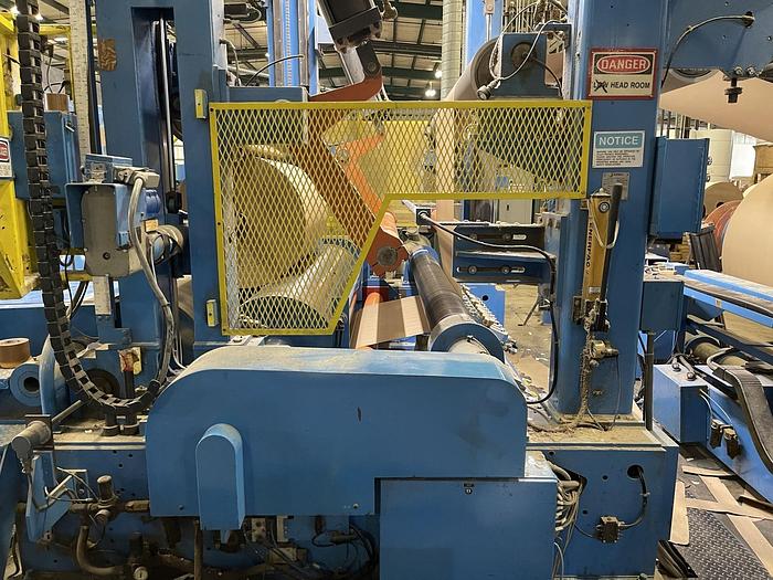 Used 96" JAGENBERG VARI-DUR 45-21 SLITTER REWINDER 82" UNWIND REWIND DIATEMERS