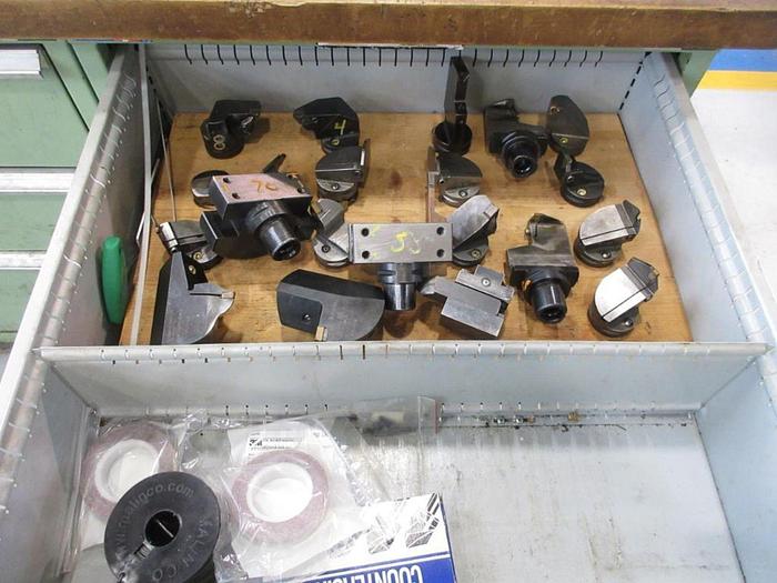 Used Safop Leonard Model 70/L-MC 82" x 23' CNC Live Spindle C-Axis Lathe