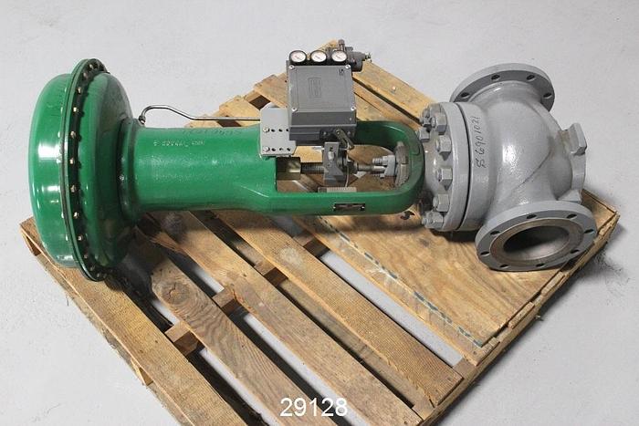 Unused Fisher ET 6" Steam Control Valve #29128