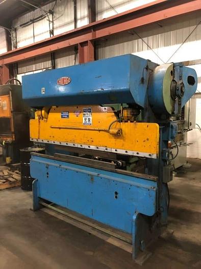Used 8´ x 14 GA. CHICAGO DRIES & KRUMP MECH PRESS BRAKE