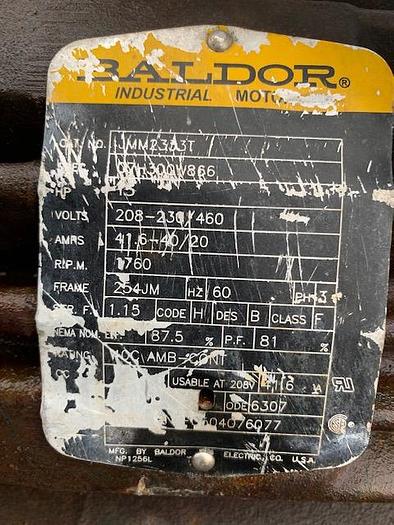 Used Goulds 4'' x 3'' Mild Steel Centrifugal Pump