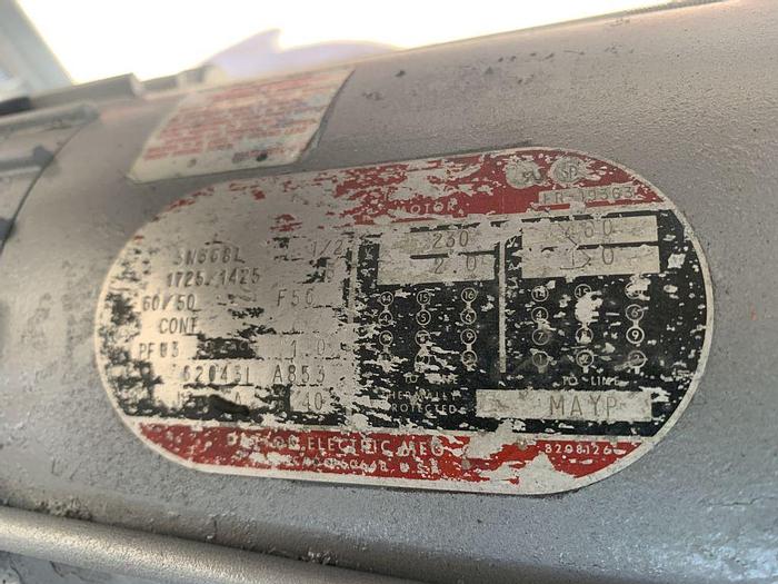 Used Table, Accumulation, 36", S/st, Mild Steel Frame, 1/2 HP, #S742551