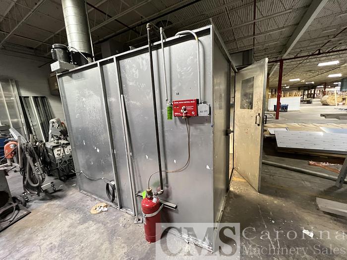 Used Carolina Virginia 14x27 Spray Booth