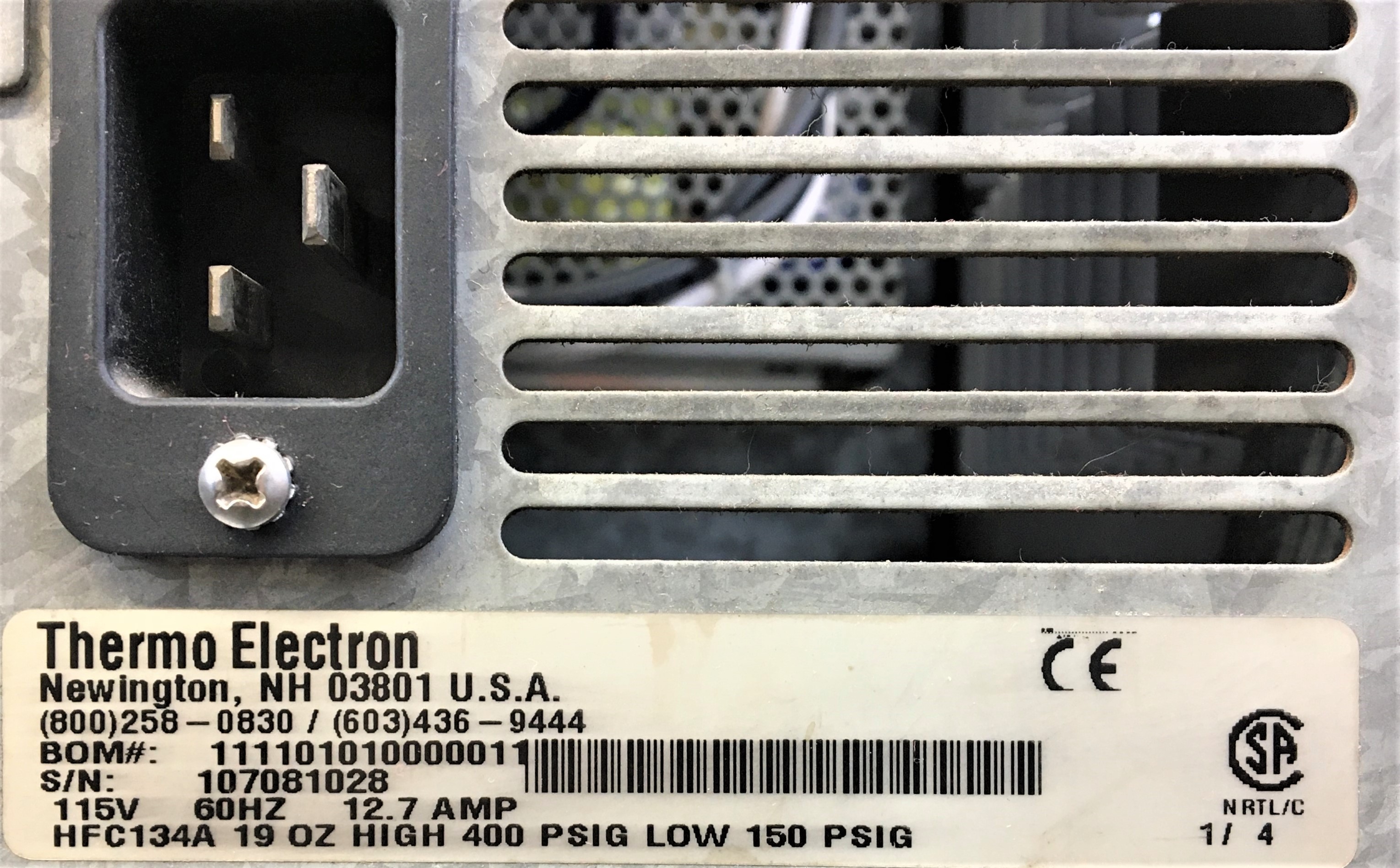 Used Thermo Electron ThermoFlex 1400 Recirculating Chiller