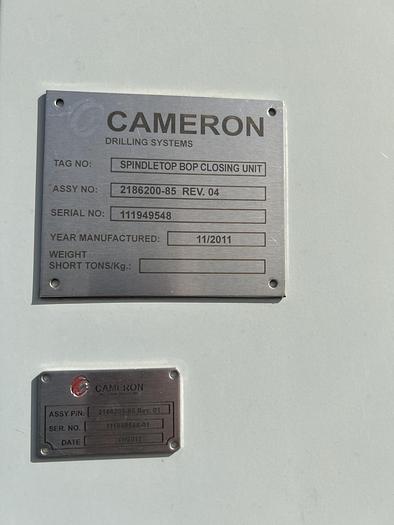 Used Trailer mounted closing unit