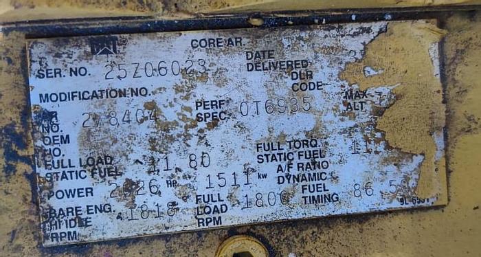 Used Caterpillar  3516 marine generator sets 