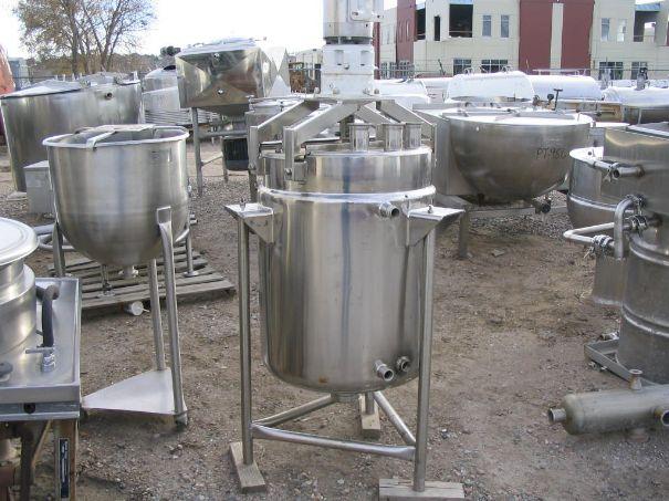 Usado 40 GALLON KETTLE TANK.  T.GIUSTI&amp;SONS