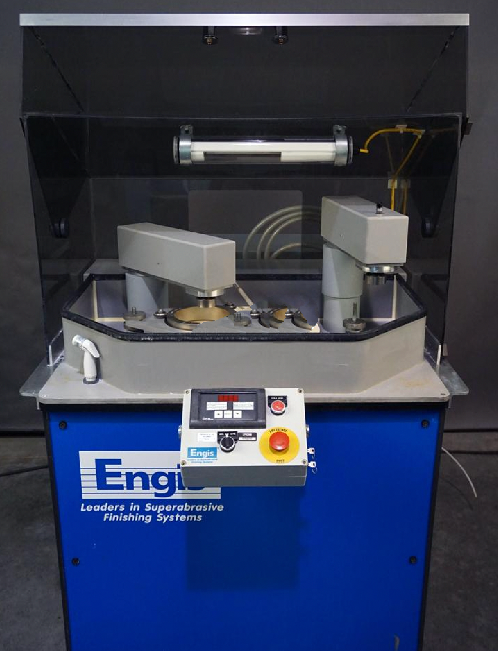 Used ENGIS 16" lapping machine and plate charger 16SPCS115