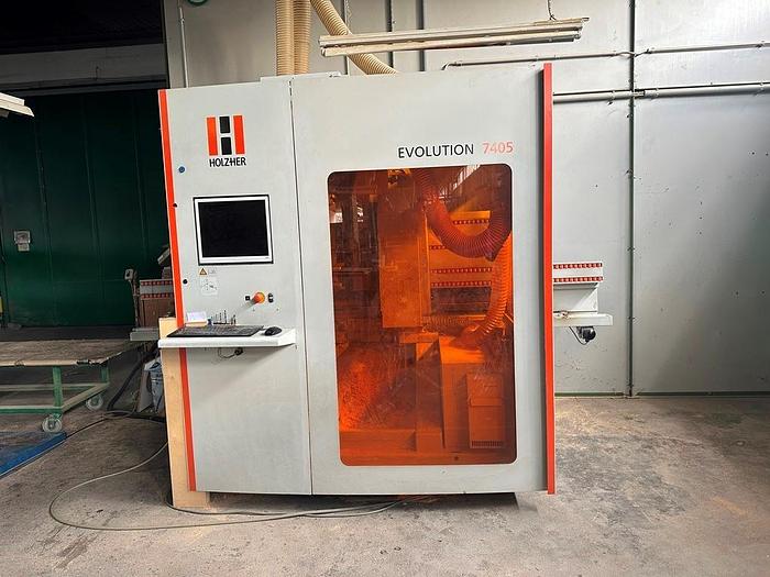 Gebraucht Vertikales Bearbeitungszentrum HolzHer Evolution 7405 4 mat