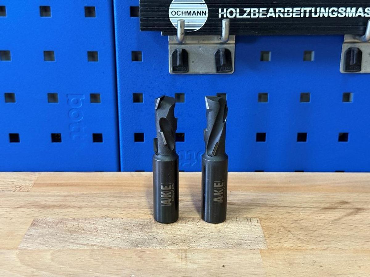Neuwertig Set AKE Diamant (PKD) Nutschaftfräser "Blackline" Links + Rechts