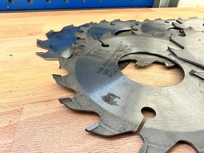 Gebraucht Posten Nut-Kreissägeblätter