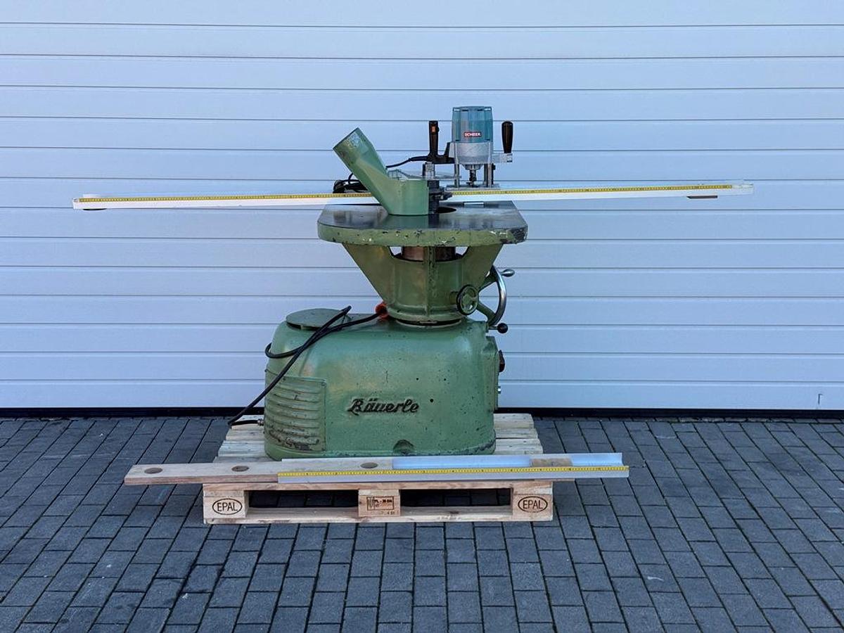 Gebraucht Tischfräse Bäuerle SFM 0 mit Ausrüstung zur Herstellung von Rundbögenfenstern