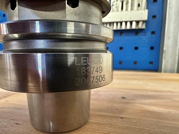 Gebraucht CNC Doppel Falzfräser Leuco mit Fräsdorn Leuco HSK 63F