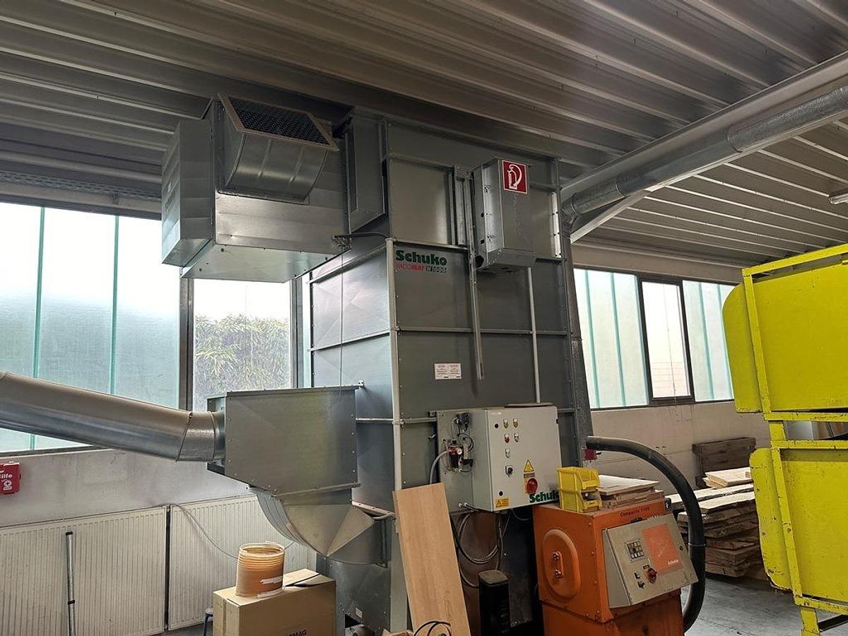 Gebraucht Absauganlage Schuko Vacomat N-1000 20/50