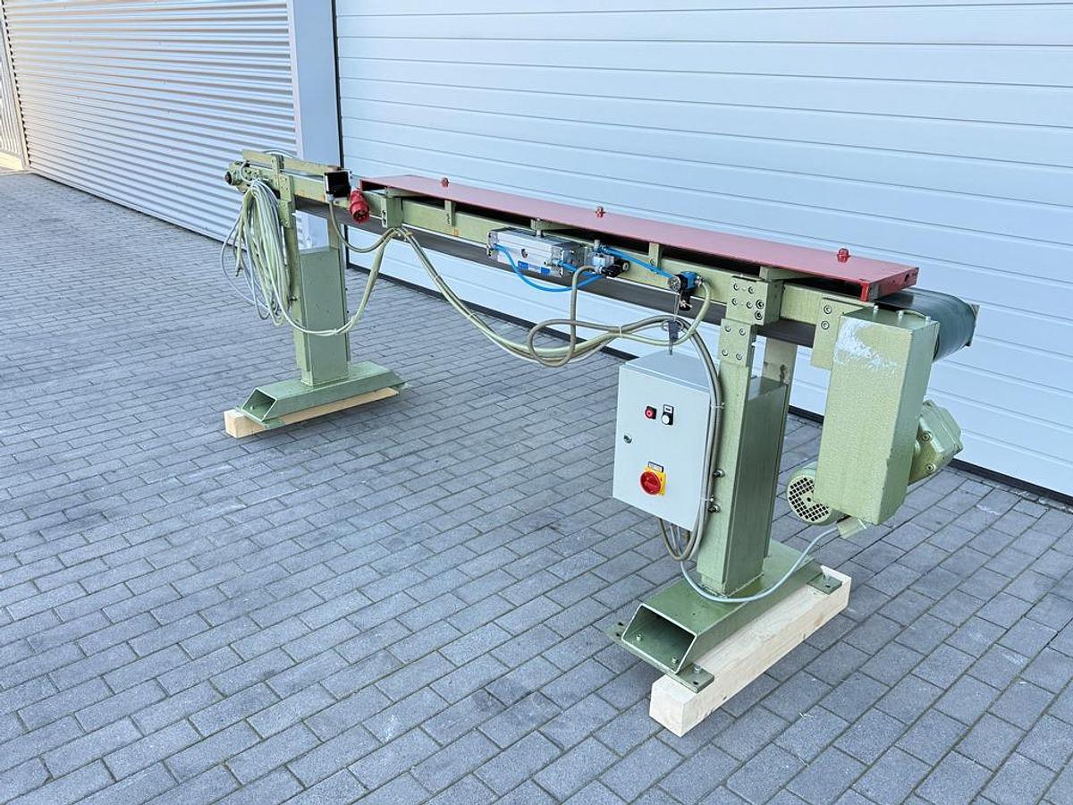 Gebraucht Förderband mit pneumatischem Auswerfer