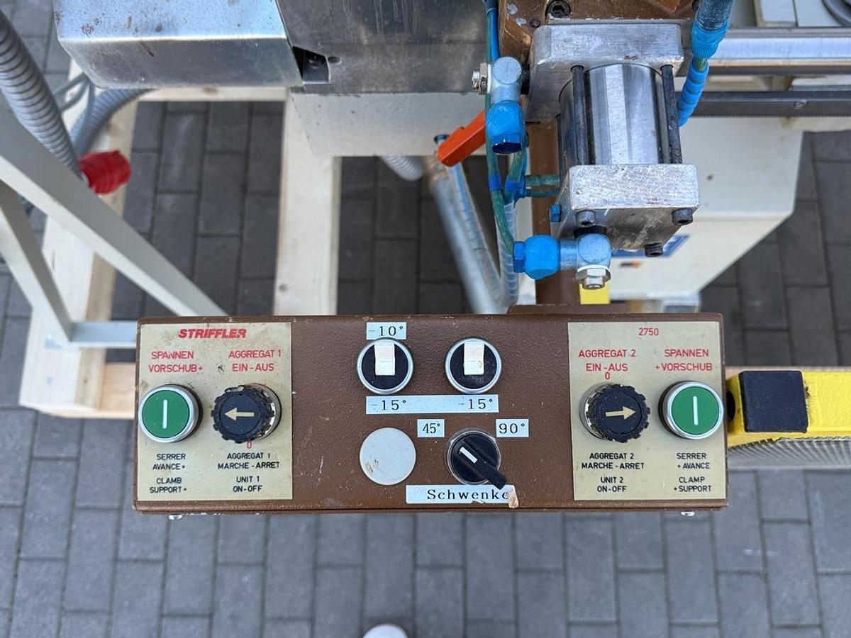 Gebraucht Doppelgehrungskreissäge Striffler 2750-E