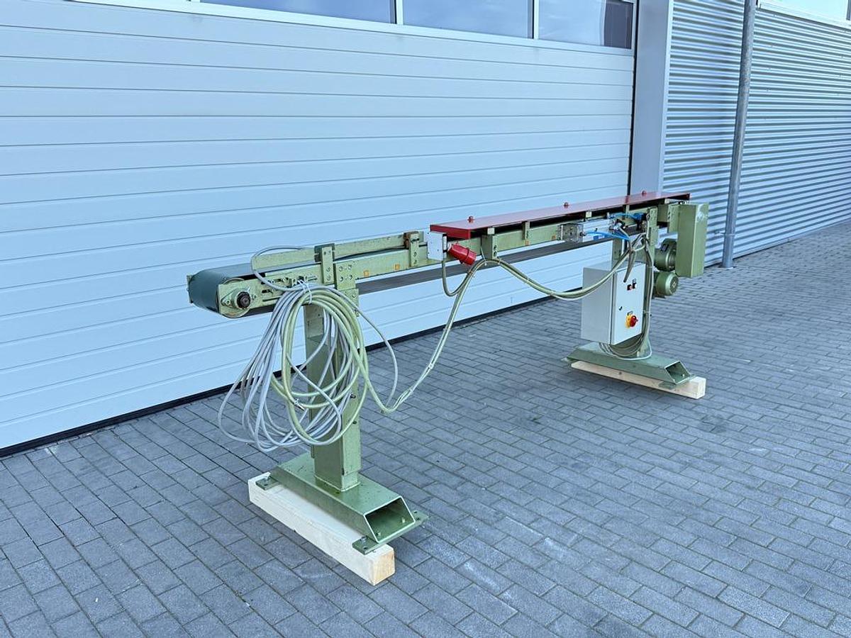 Gebraucht Förderband mit pneumatischem Auswerfer