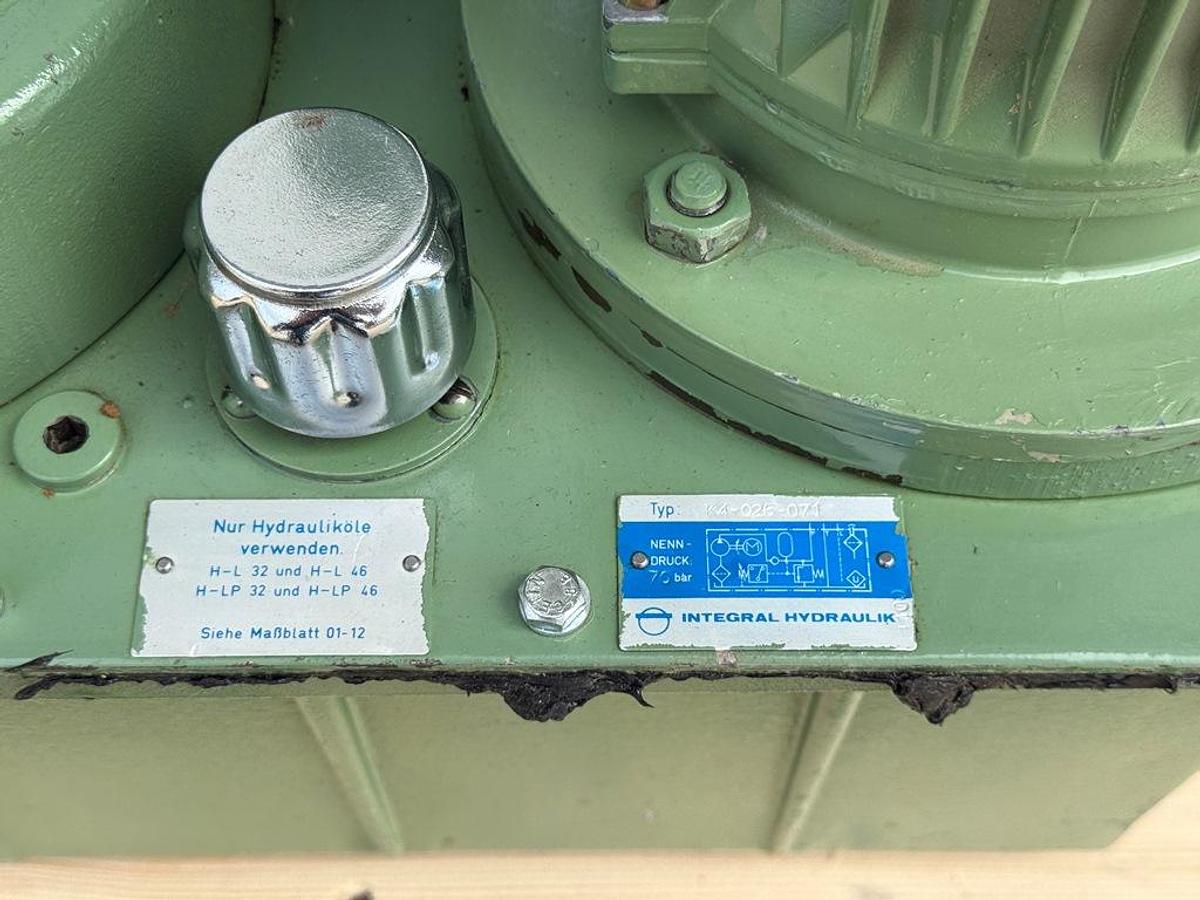 Gebraucht Hydraulikaggregat Integral Hydraulik Typ D 2,0 -100 /1,5