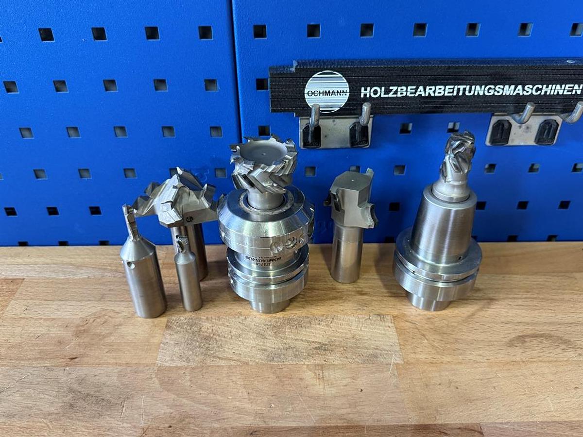 Gebraucht Posten Diamant Schaftfräser und HSK-Aufnahmen