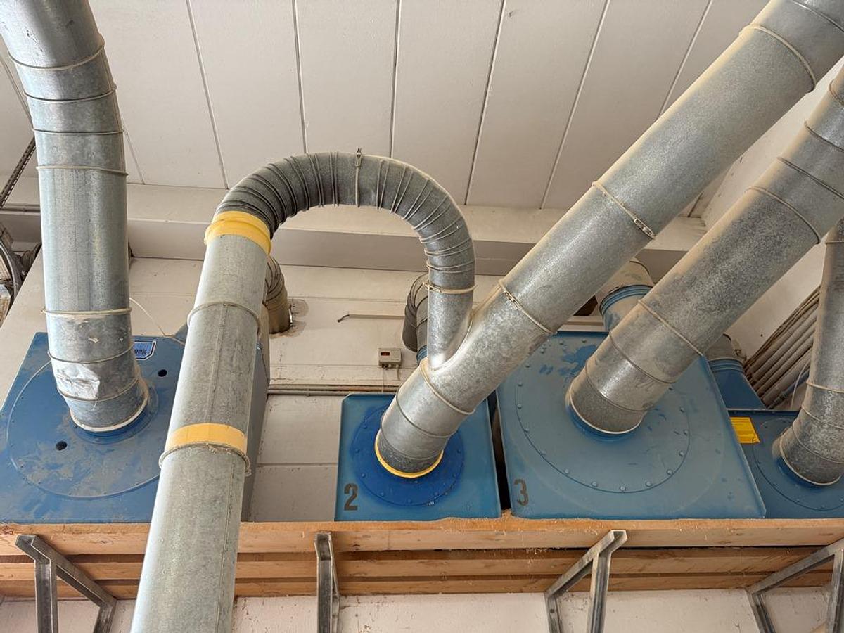 Gebraucht Absauganlage Höcker Polytechnik Multistar VQ 12/6