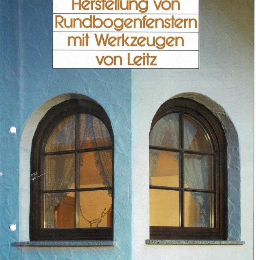 Gebraucht Tischfräse Bäuerle SFM 0 mit Ausrüstung zur Herstellung von Rundbögenfenstern