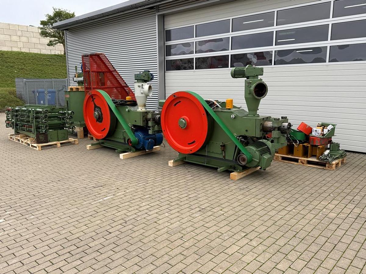 Gebraucht 2 x Briketttierpresse Valmac