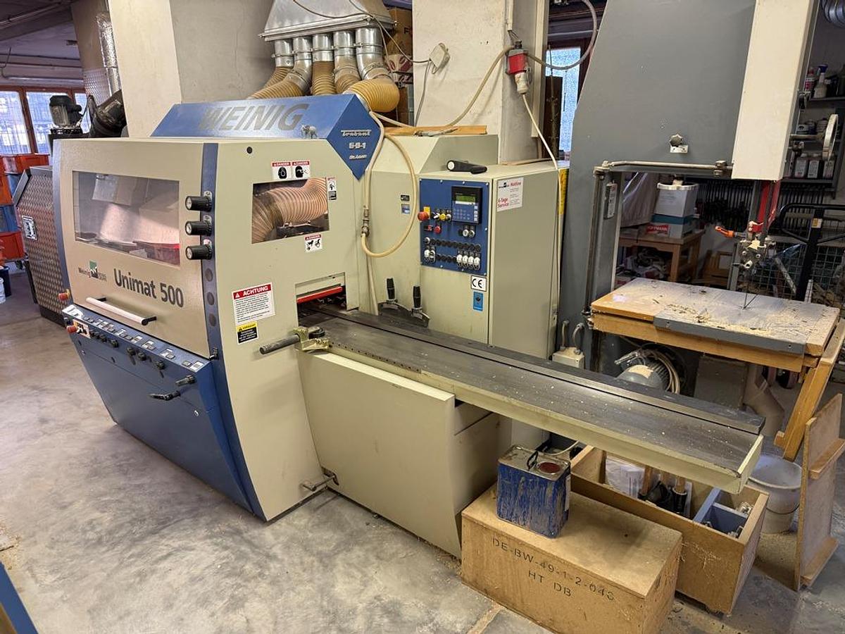 Gebraucht Vierseitenhobelmaschine WEINIG Unimat 500