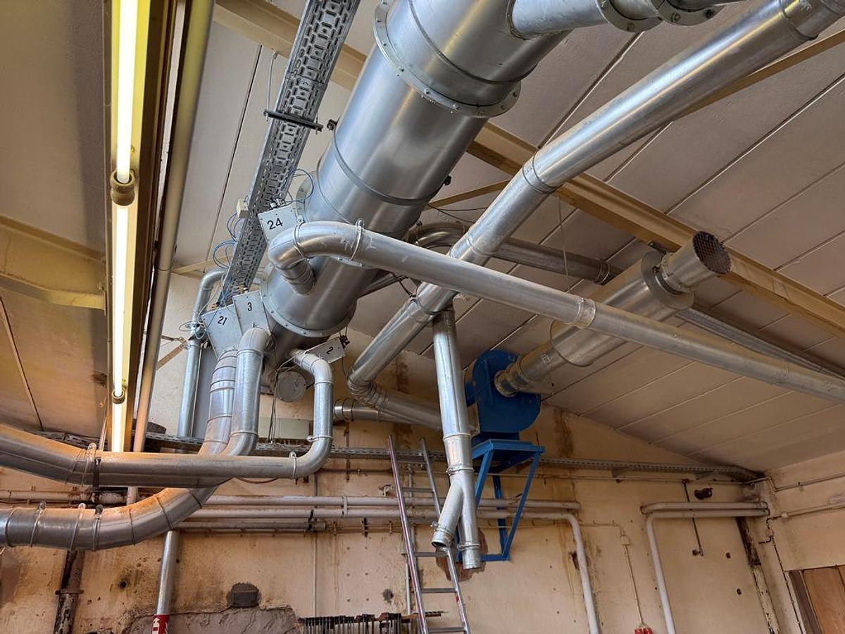 Gebraucht 1900025 Absauganlage Scheuch mit RH-Filter