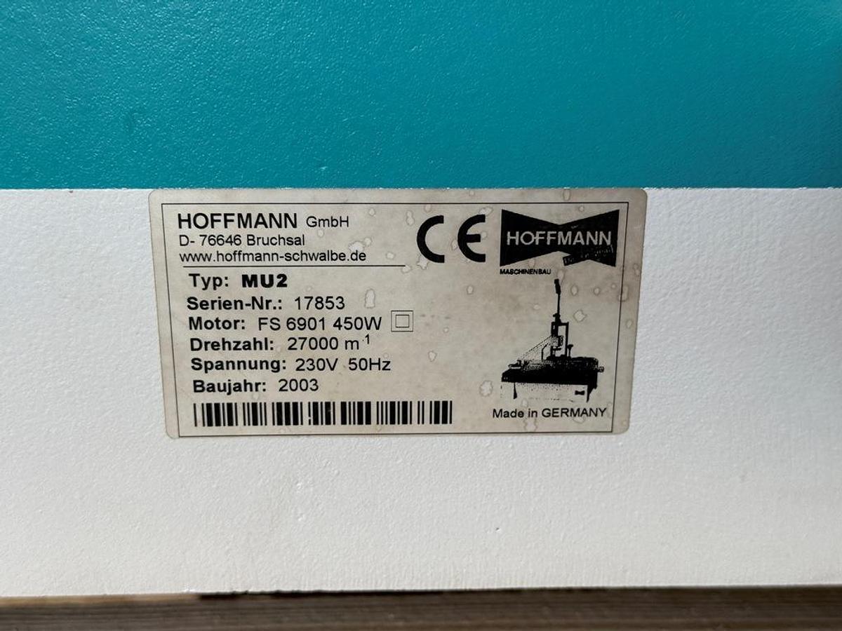 Gebraucht Schwalbenschwanzfräse Hoffmann Typ MU2