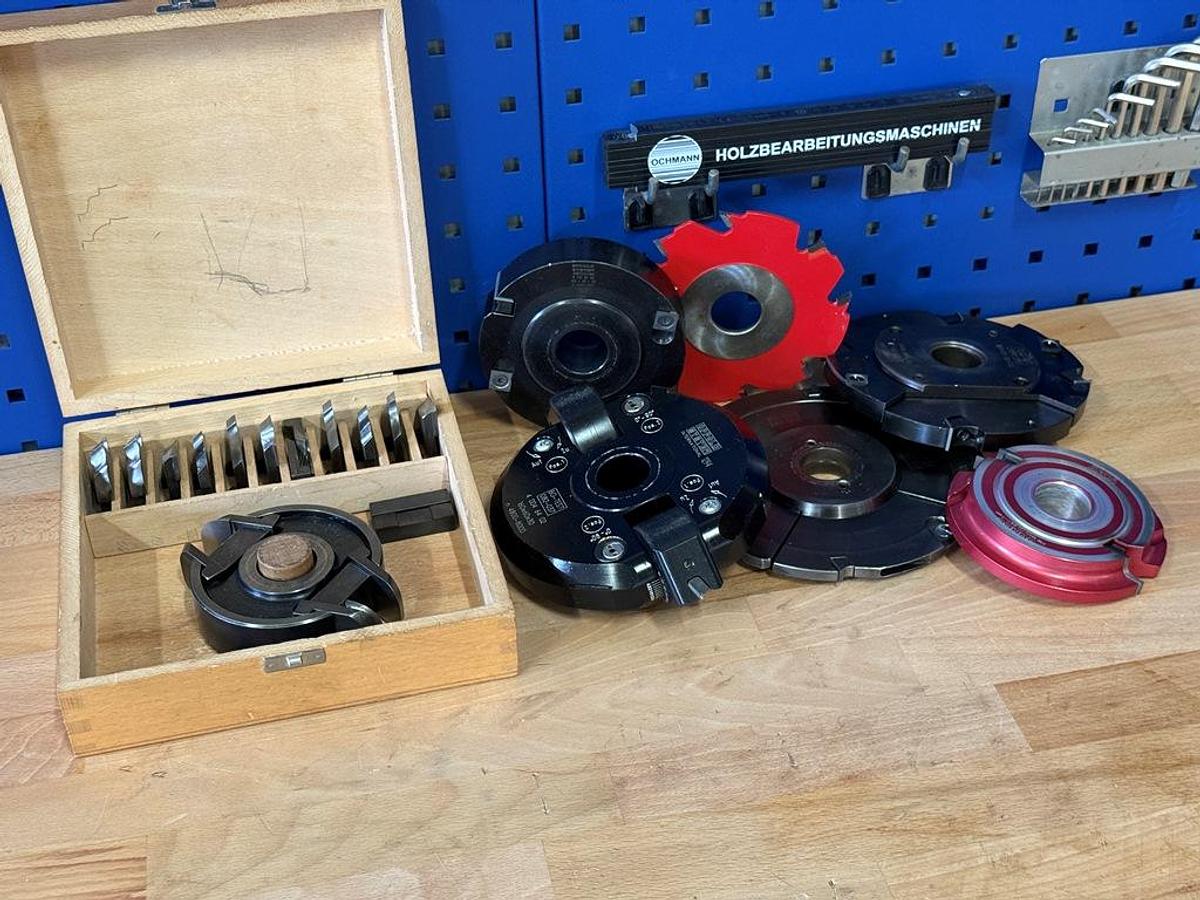 Gebraucht Posten Werkzeuge für Tischfräsen