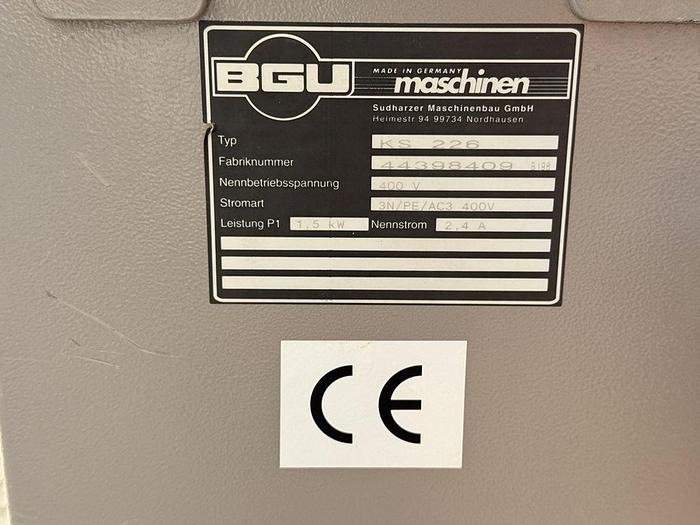 Gebraucht Kantenschleifmaschine BGU KS 226