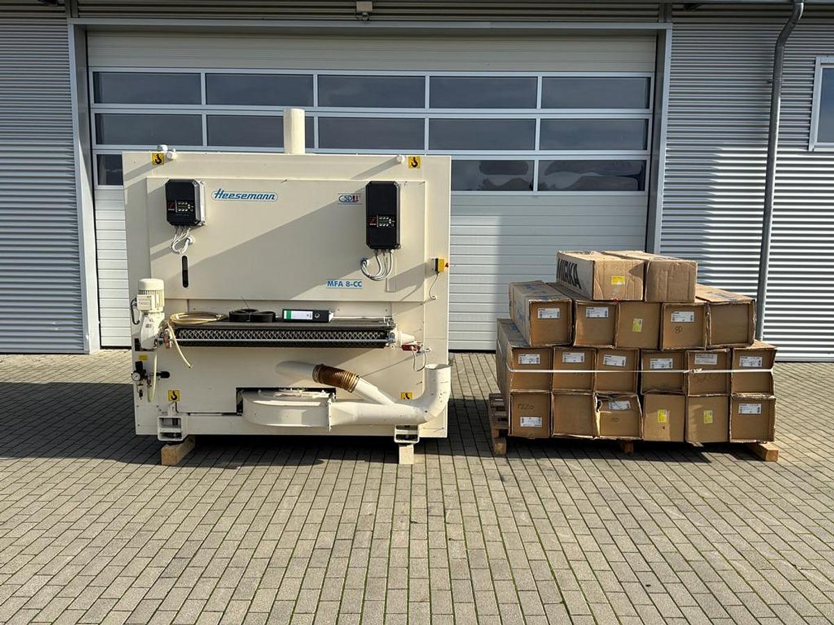 Gebraucht Mehrzweck-Flächenschleifautomat Heesemann Typ MFA 8-CC