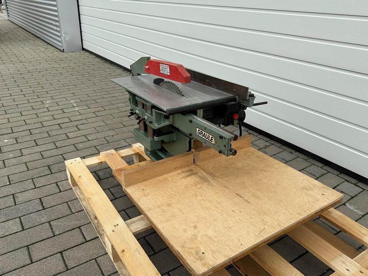 Gebraucht Zug und Tischkreissäge Graule AGT