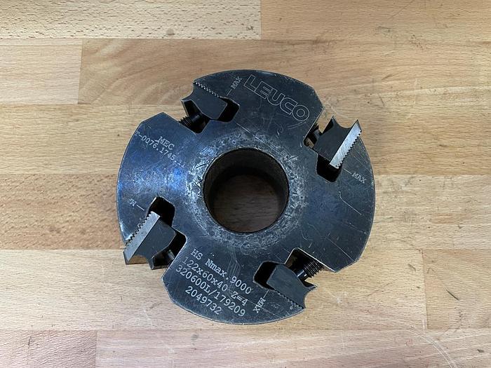 Gebraucht Hobelkopf für Rückenverzahnte Messer Leuco