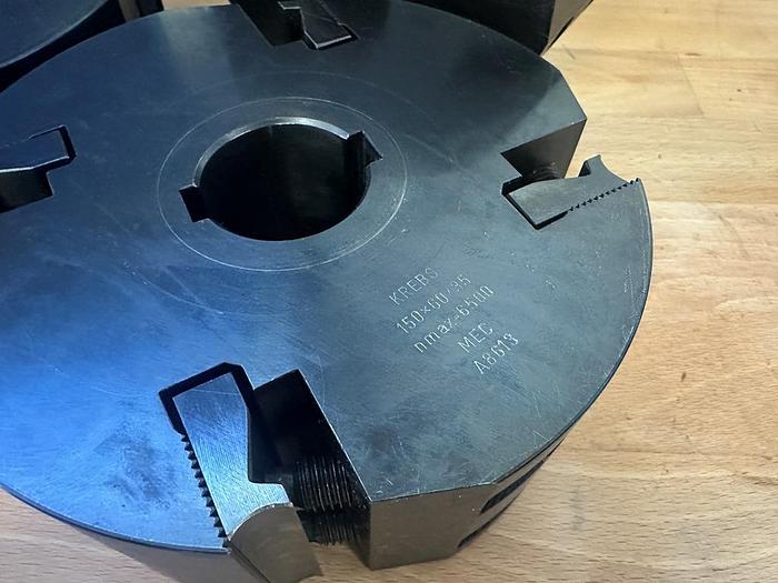 Neuwertig Hobelkopf für Rückenverzahnte Messer Krebs