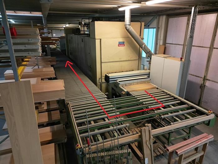 Used Rücktransport für Werkstücke