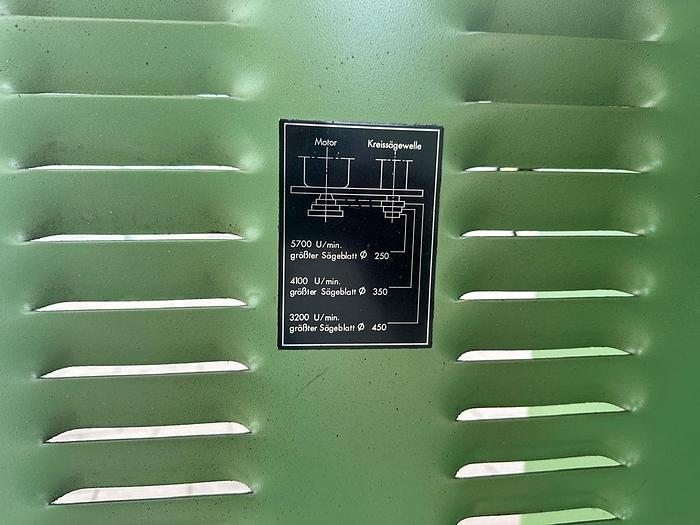 Gebraucht Formatkreissäge Panhans Typ 1*3