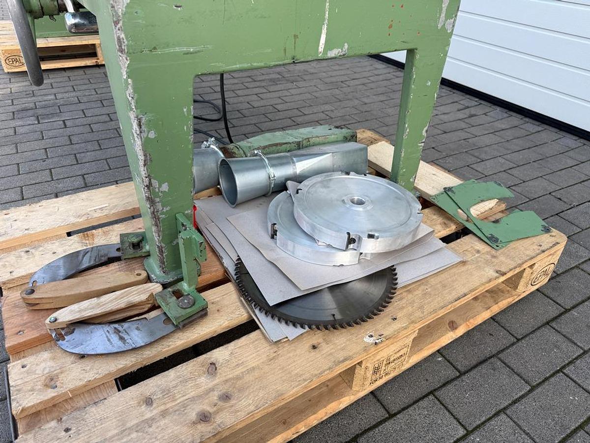 Gebraucht Doppelablängsäge Hüllhorst DH für Verpackungshölzer