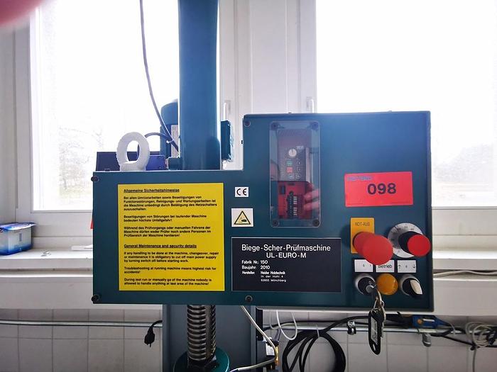 Gebraucht Material-Biege-Scherprüfmaschine Heider UL-EURO-M