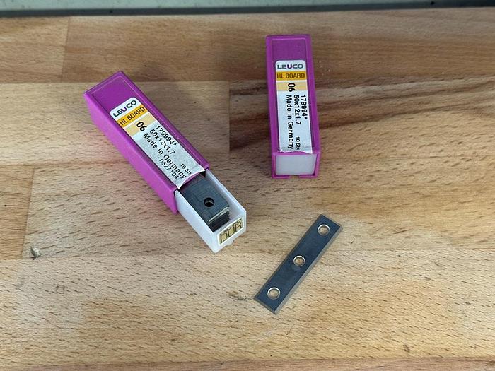 Gebraucht Posten Wendeschneidplatten Leuco 50x12x1,7