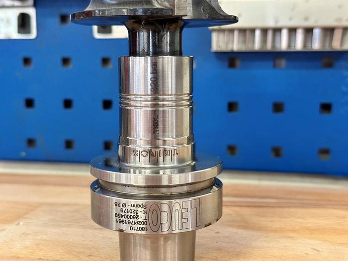 Gebraucht CNC Profilfräser mit Schrumpfspannfutter Leuco Tribos HSK 63F
