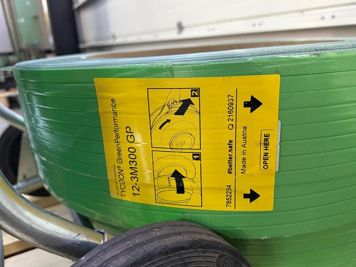 Gebraucht Akku-Umreifungsgerät BW-03 mit Abrollwagen