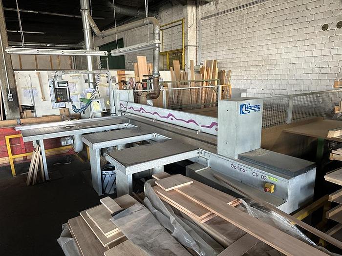 Gebraucht Liegende Plattensäge Homag Optimat CH 03