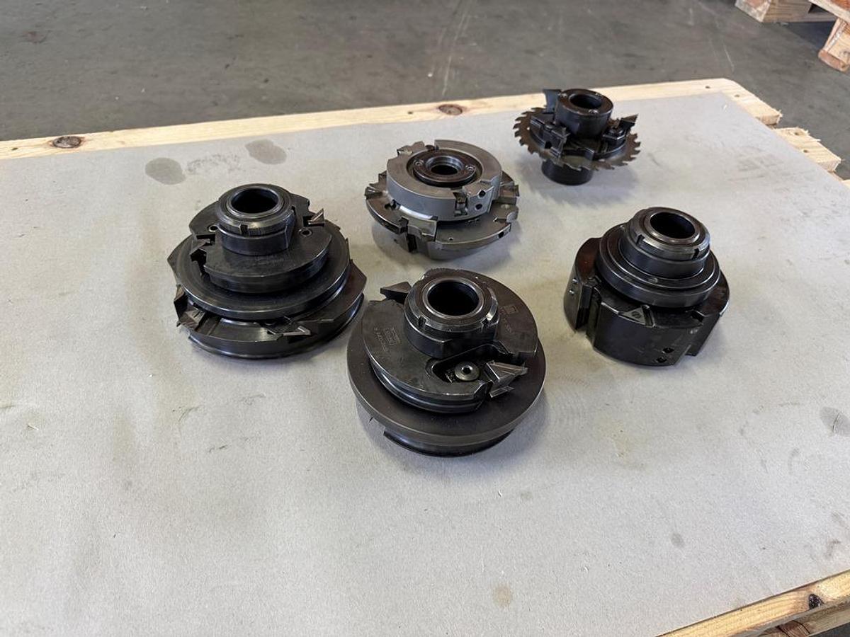 Gebraucht Tischfräse Bäuerle SFM 0 mit Ausrüstung zur Herstellung von Rundbögenfenstern