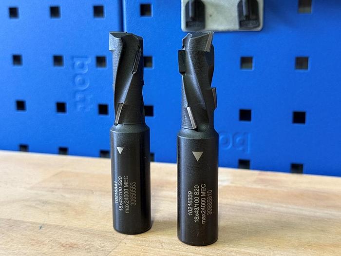 Neuwertig Set AKE Diamant (PKD) Nutschaftfräser "Blackline" Links + Rechts