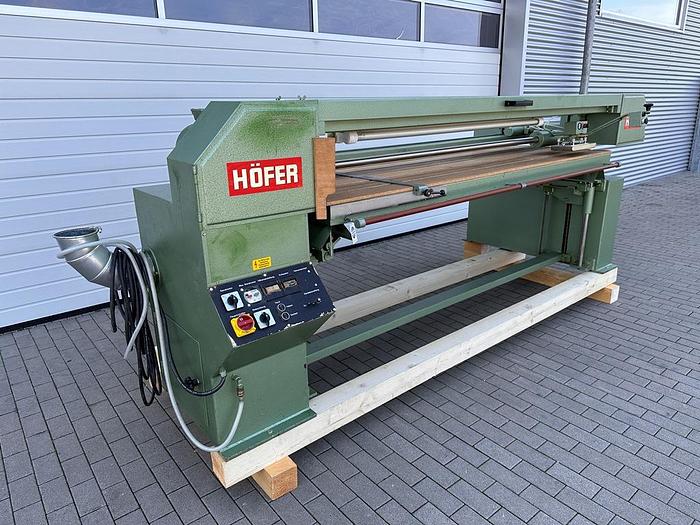 Gebraucht Langbandschleifmaschine Höfer BSM II Super