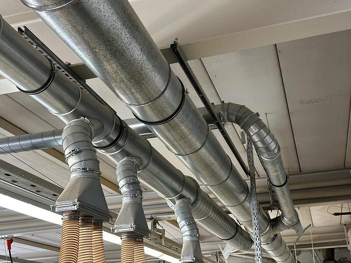 Gebraucht Stationäre Absauganlage